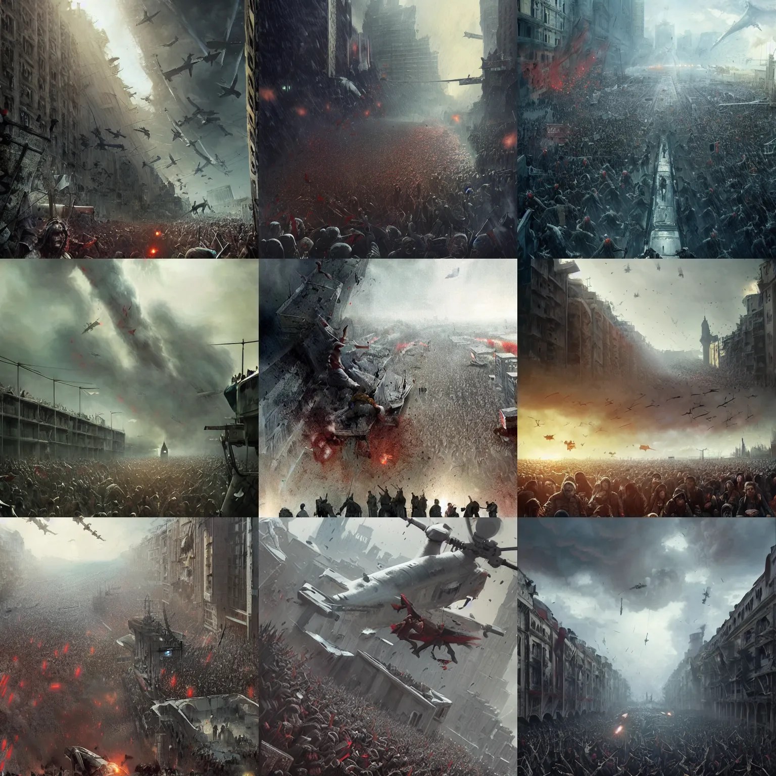 world war z by greg rutkowski Stable Diffusion OpenArt