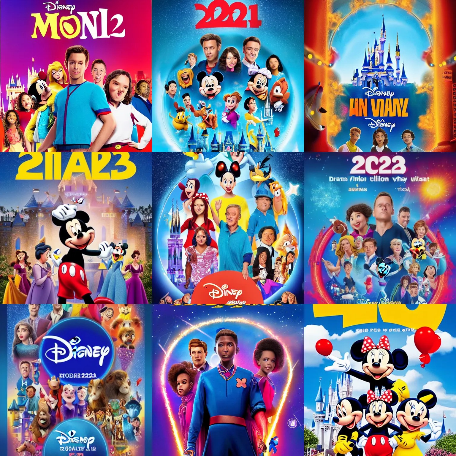 disney 2 0 2 3 poster movie Stable Diffusion OpenArt