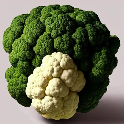 cauliflower shaped like john c reilly head Stable Diffusion OpenArt