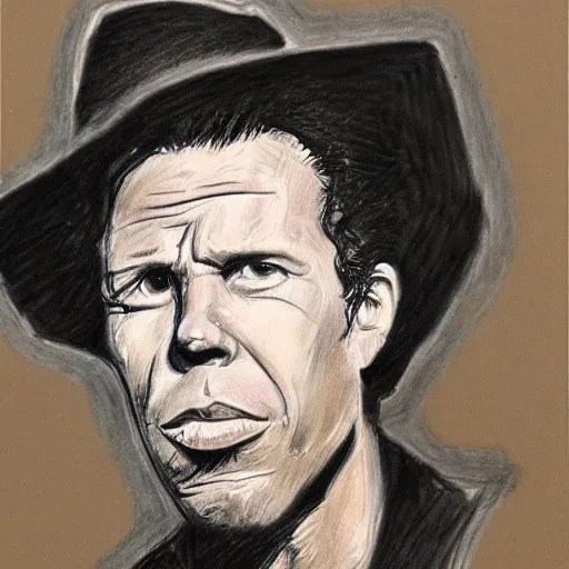 tom waits portrait sketch Stable Diffusion OpenArt