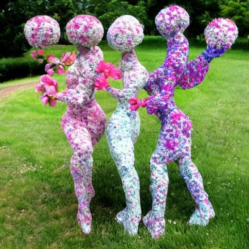 flowers shaped like dancing women Stable Diffusion OpenArt