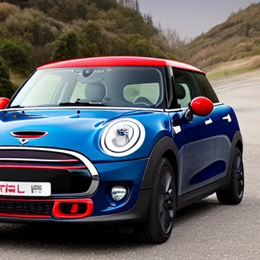 mini cooper made by tesla Stable Diffusion OpenArt
