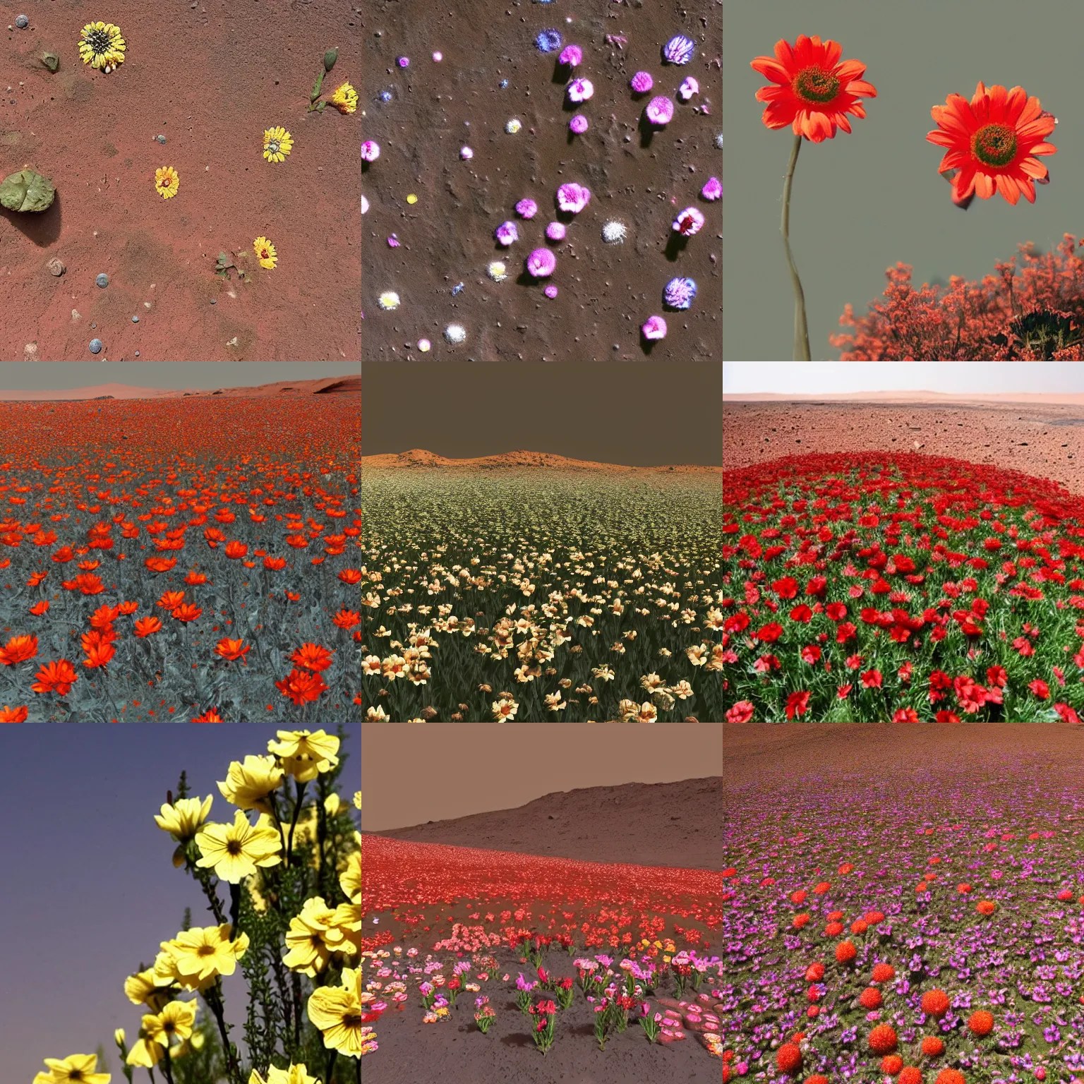 flowers discovered on mars Stable Diffusion OpenArt