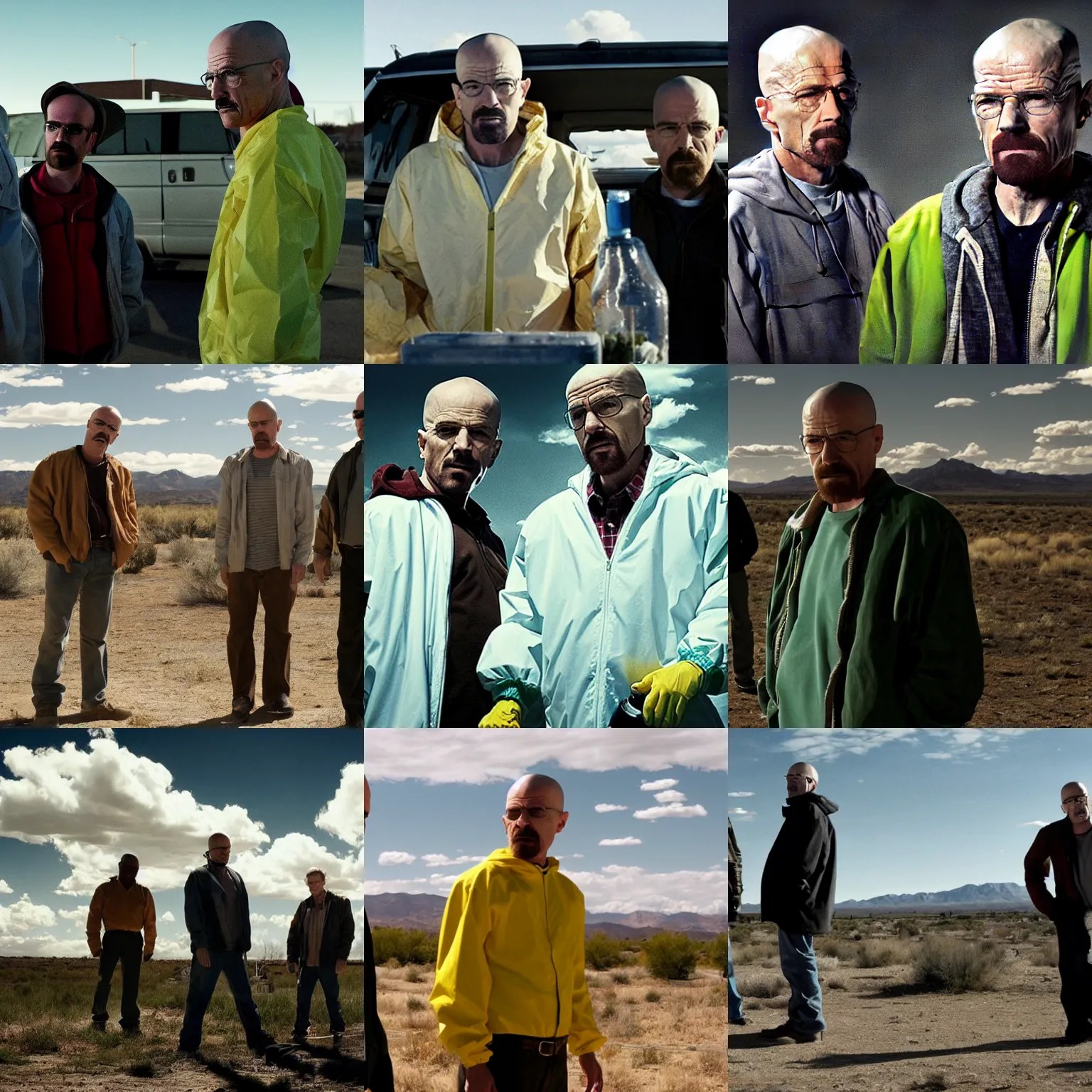 a scene from breaking bad ( tv show ) Stable Diffusion OpenArt