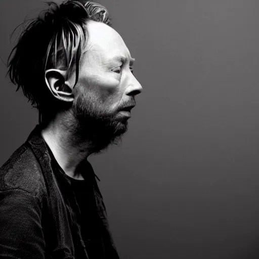 Thom Yorke singer songwriter, ultrafine detail, Stable Diffusion