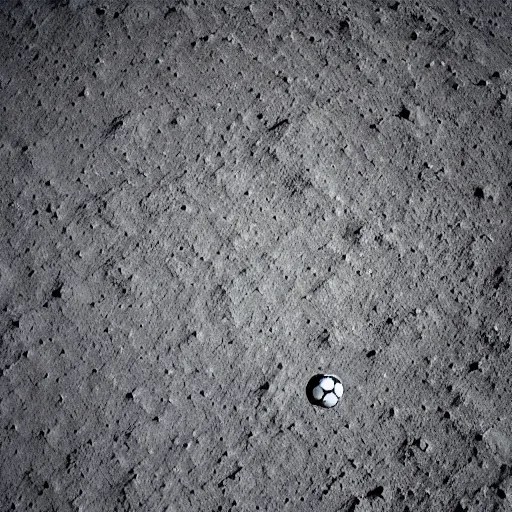 a photography of a football pitch on the moon, extreme Stable