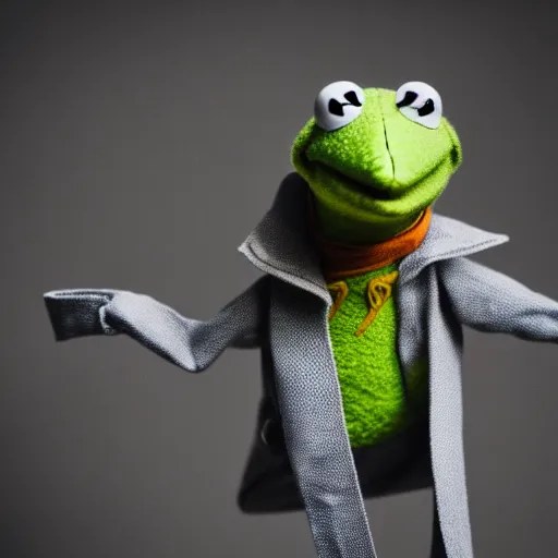 Kermit the frog real life puppet hanged with a rope Stable Diffusion OpenArt