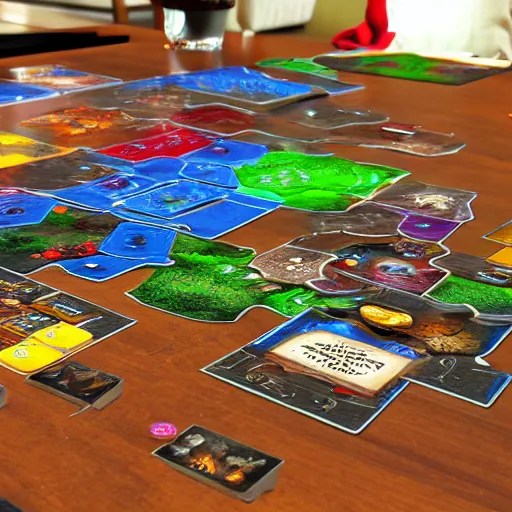 tabletop game board Stable Diffusion