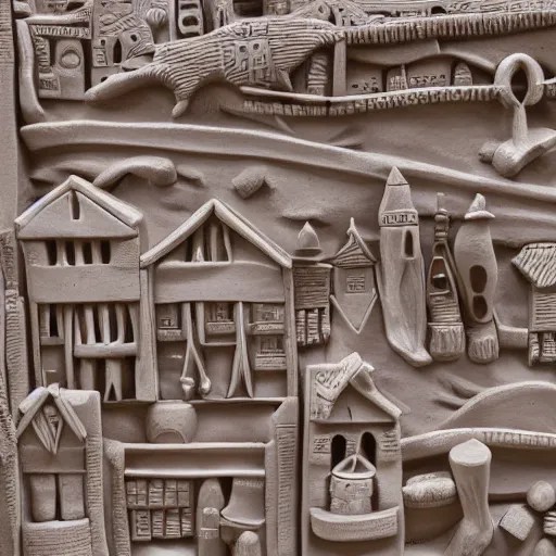 clay city, clay art, high details, 8k, sharp Stable Diffusion OpenArt