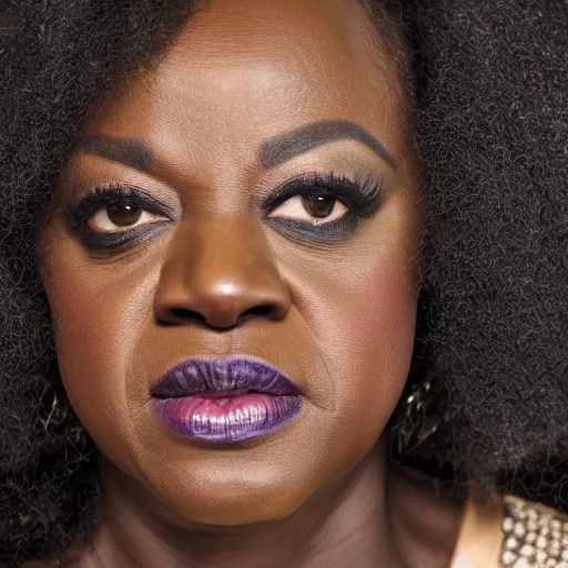 viola davis as black panther, photography, headshot, Stable Diffusion