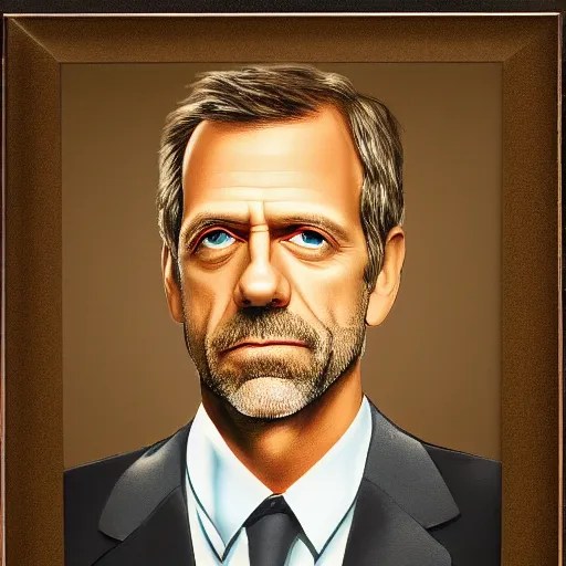 Dr. House staring at the camera, portrait Stable Diffusion OpenArt