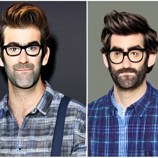 Rhett and link Stable Diffusion OpenArt