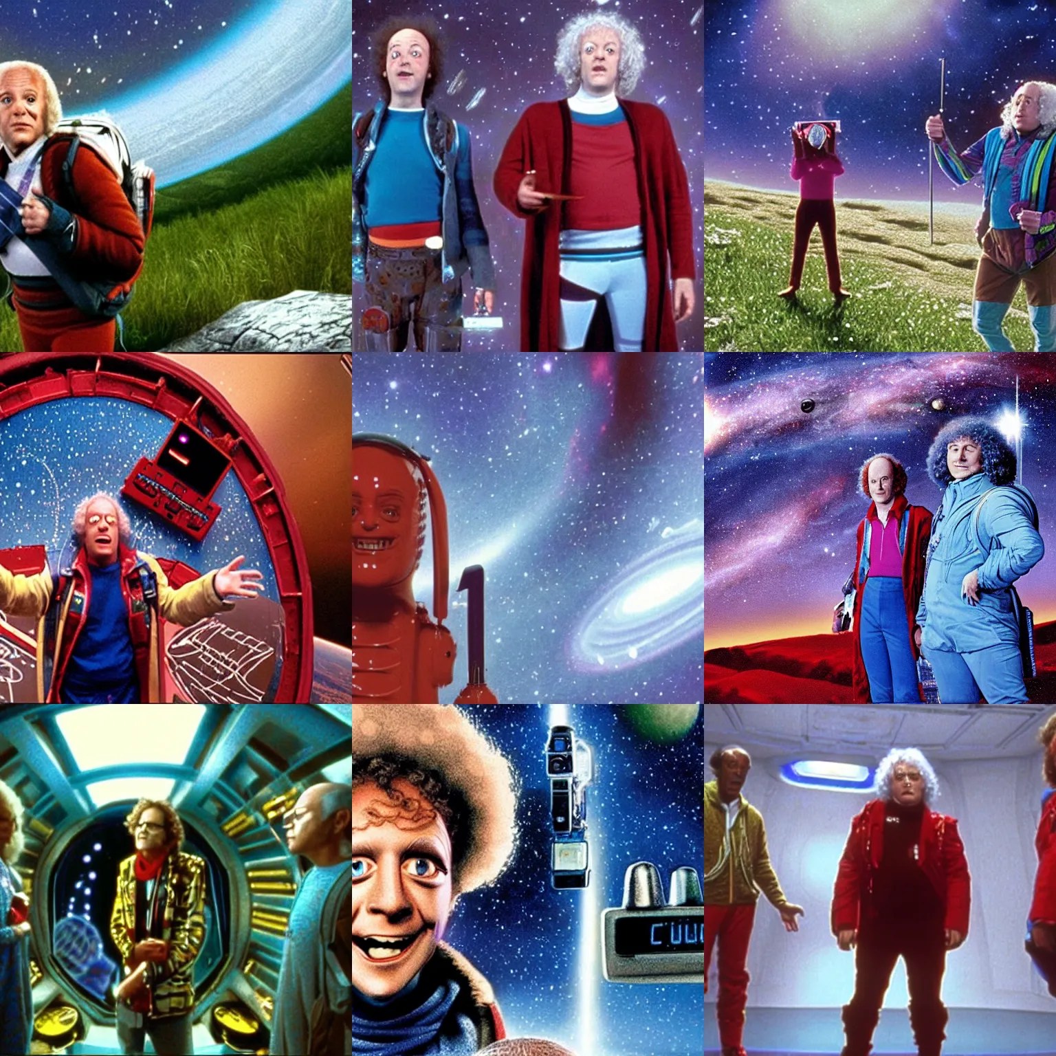 a film still from the hitchhiker's guide to the galaxy Stable