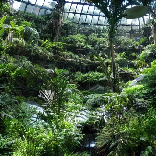 gigantic biodome interior, lush vista Stable Diffusion OpenArt
