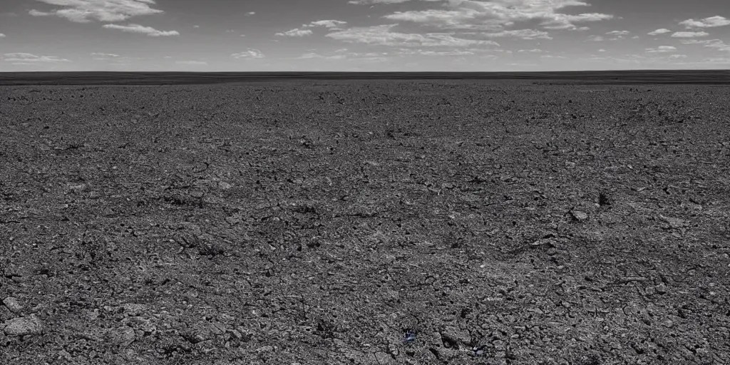 a completely barren and desolate land stretches out Stable Diffusion OpenArt
