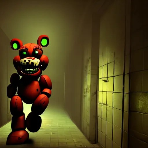 portrait, bonnie, FNAF, game screenshot, jumpscare, Stable Diffusion