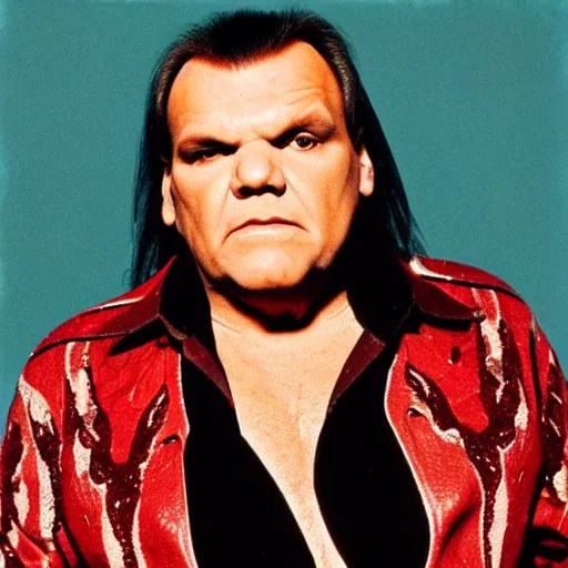 american singer meat loaf made of meatloaf Stable Diffusion