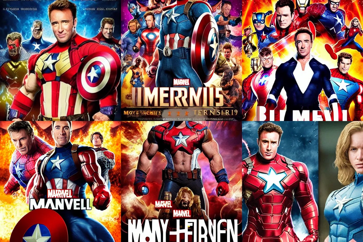 billy herrington marvel movie Stable Diffusion