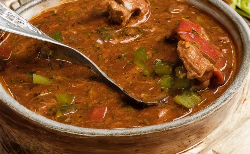 alligator gumbo, food photography, behance Stable Diffusion OpenArt
