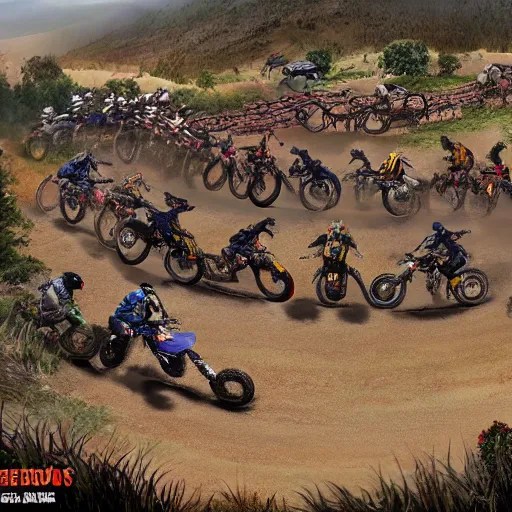 erzberg rodeo off road motorcycle race in a 7 circles Stable