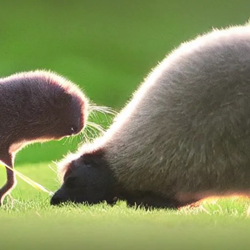 new zealand animal kiwi shooting lasers out of its eyes Stable Diffusion OpenArt