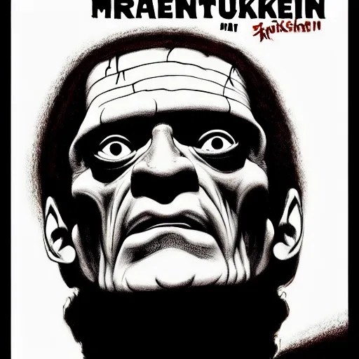 frankenstein, by basil gogos, trending on artstation Stable Diffusion