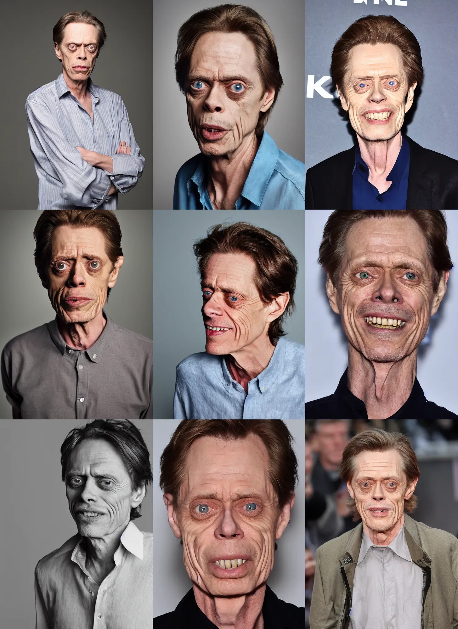 the son of steve buscemi and willem dafoe, 8 k Stable Diffusion