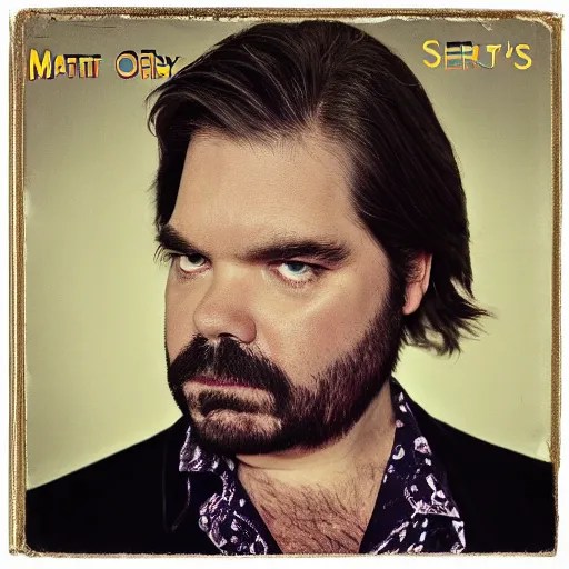matt berry's 7 0 s album cover Stable Diffusion OpenArt