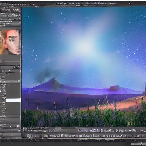 starmaker, matte painting Stable Diffusion OpenArt