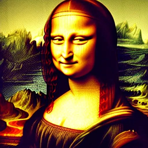 mona lisa painting crying Stable Diffusion OpenArt