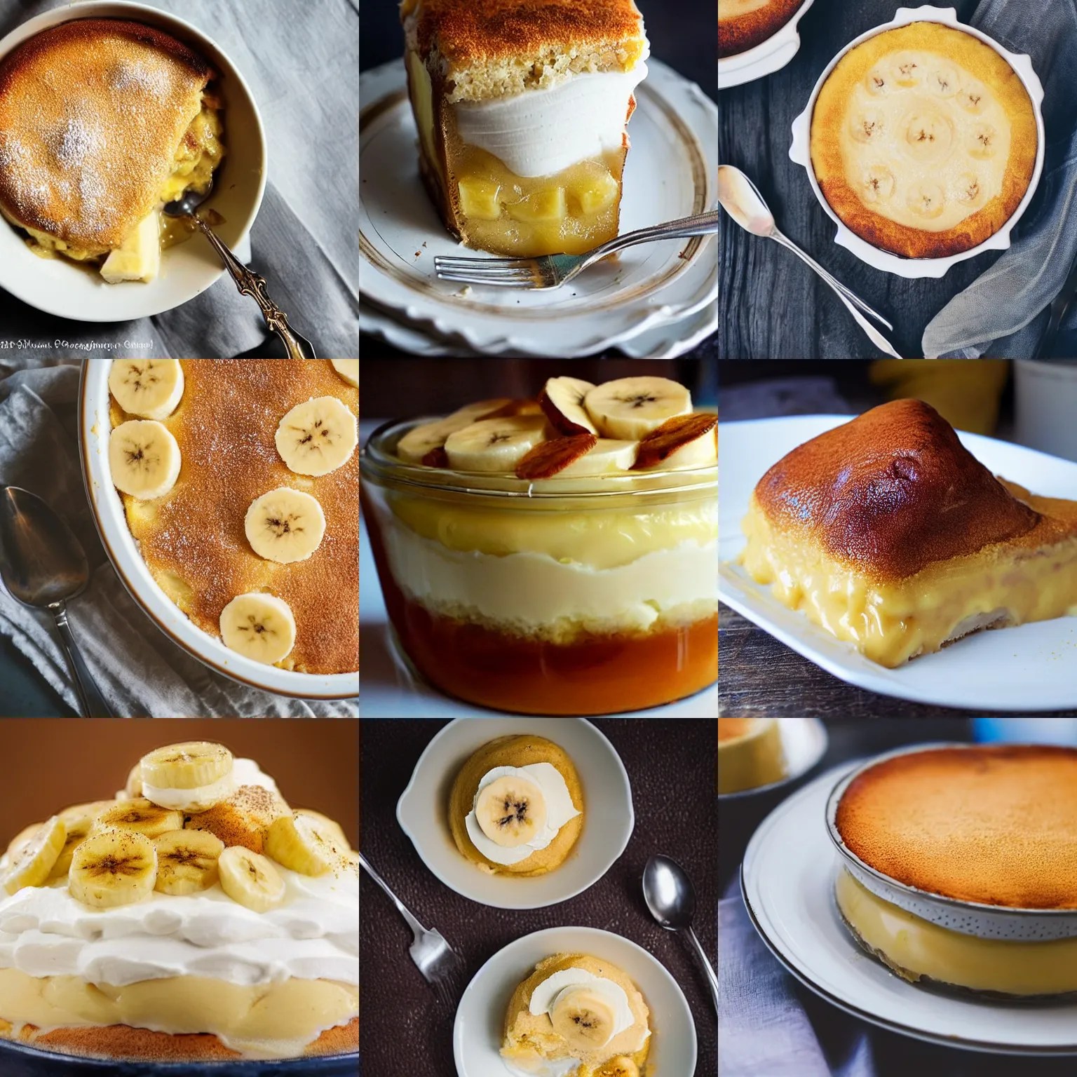 delicious bananapudding, high definition, food Stable Diffusion