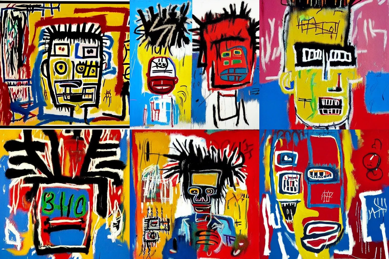highly detailed paintings by JeanMichel Basquiat Stable Diffusion