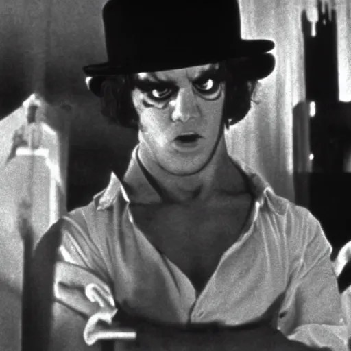 a film still from clockwork orange Stable Diffusion OpenArt