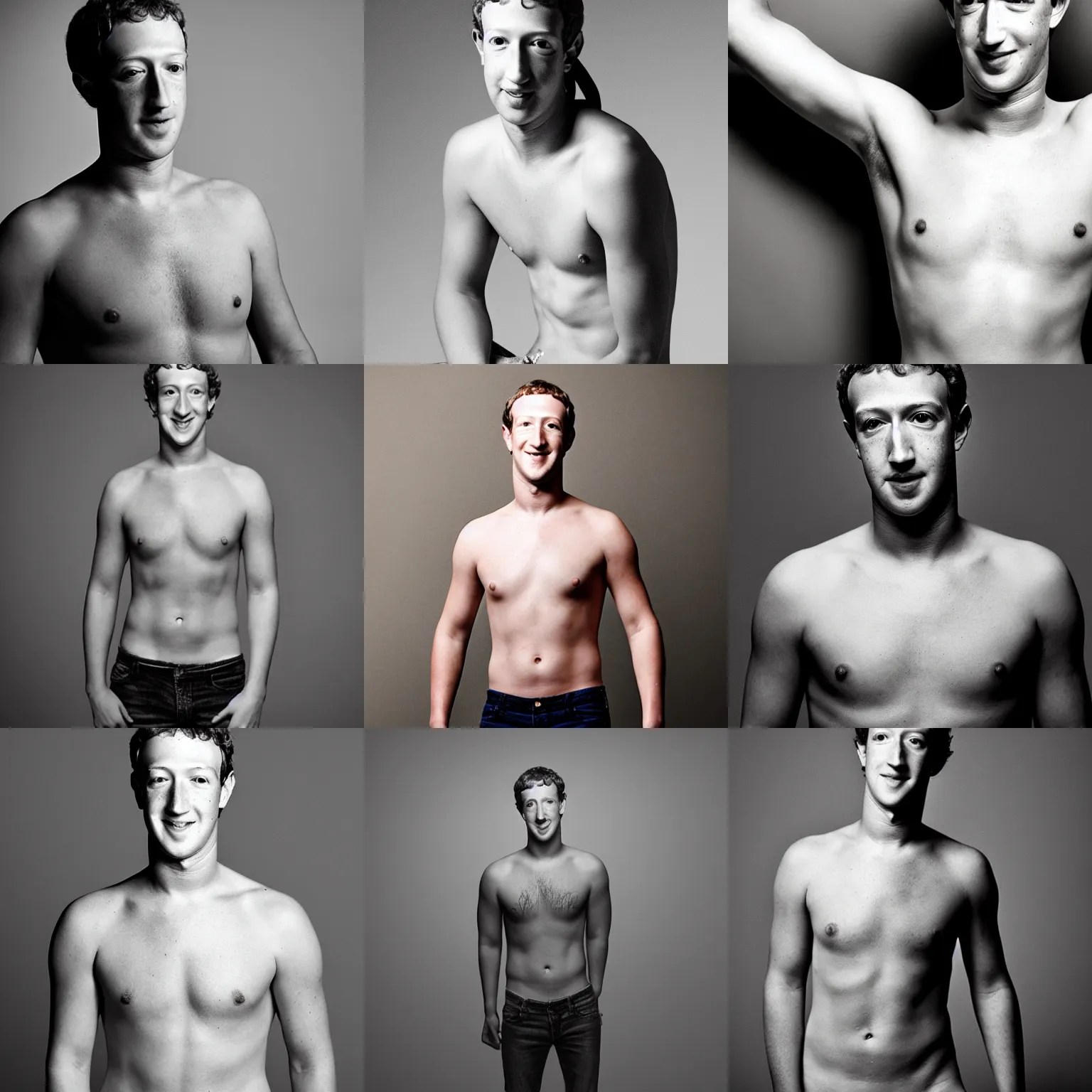 Photo of Mark Zuckerberg with pierced nipples, soft | Stable Diffusion | OpenArt