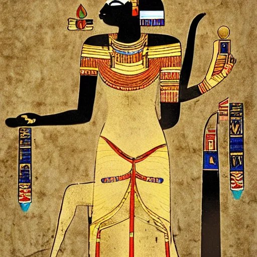 ancient egyptian cat goddess Stable Diffusion OpenArt
