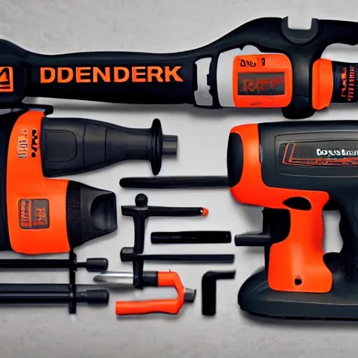 black and decker tool collection Stable Diffusion OpenArt