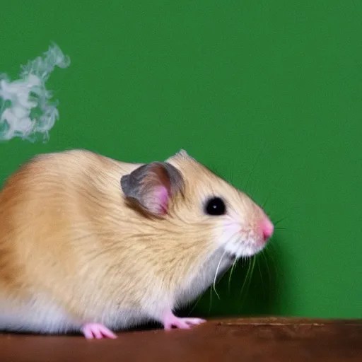 a hamster smoking weed Stable Diffusion OpenArt