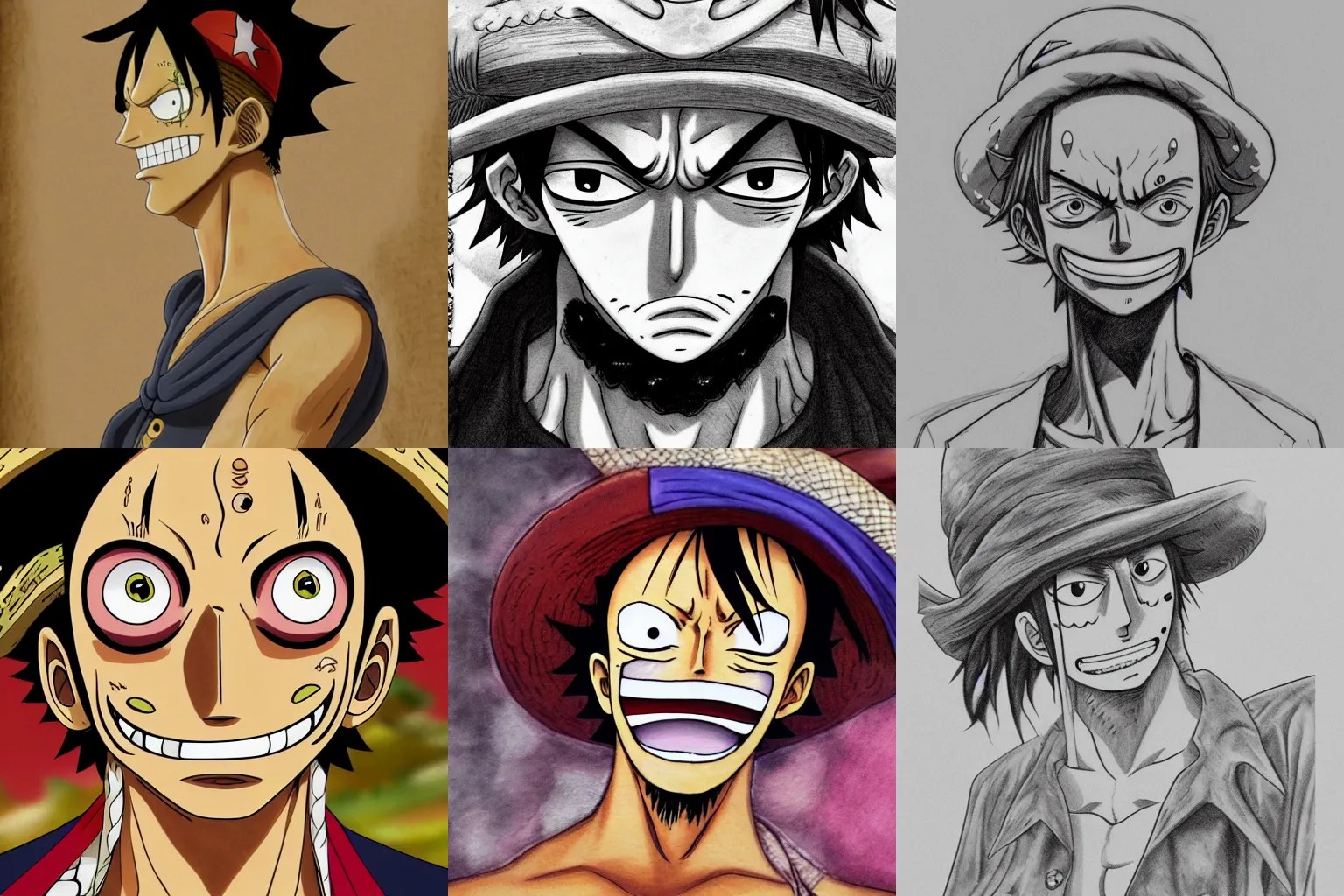 a character from one piece, highly detailed, portrait, Stable Diffusion