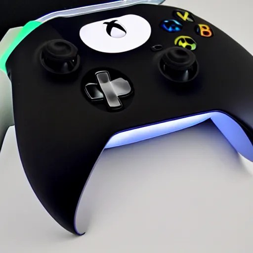 xbox toilet seat with rgb lights Stable Diffusion