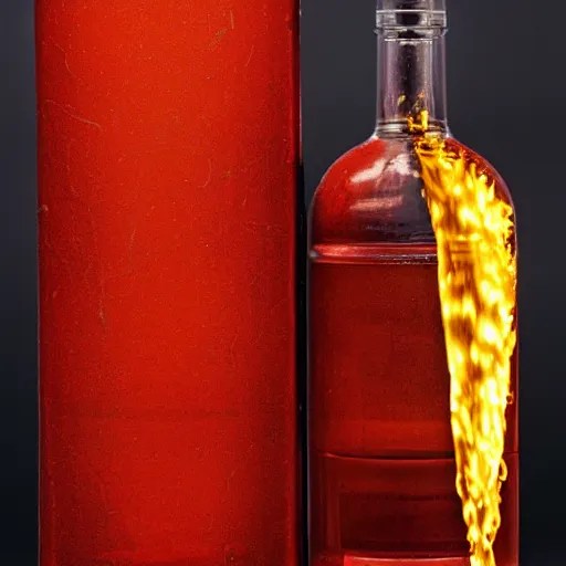 an award winning photo of a vodka bottle with Stable Diffusion