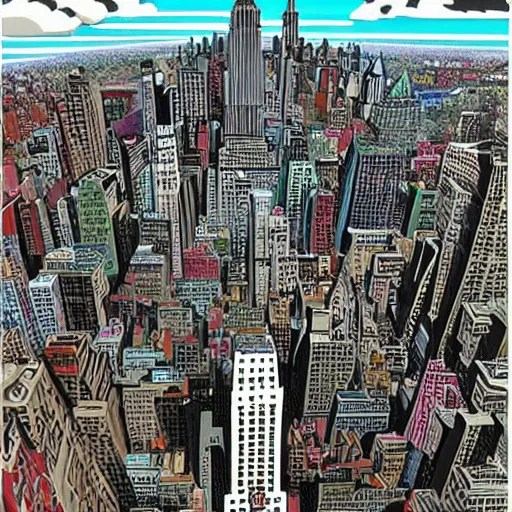 angelic heavenly new york in the year 2 0 7 0 Stable Diffusion OpenArt