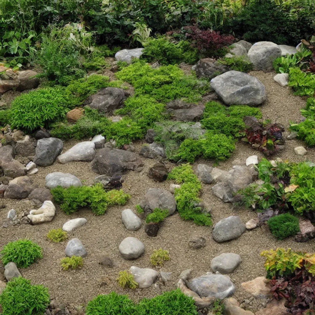 a naturalist zen garden Stable Diffusion OpenArt