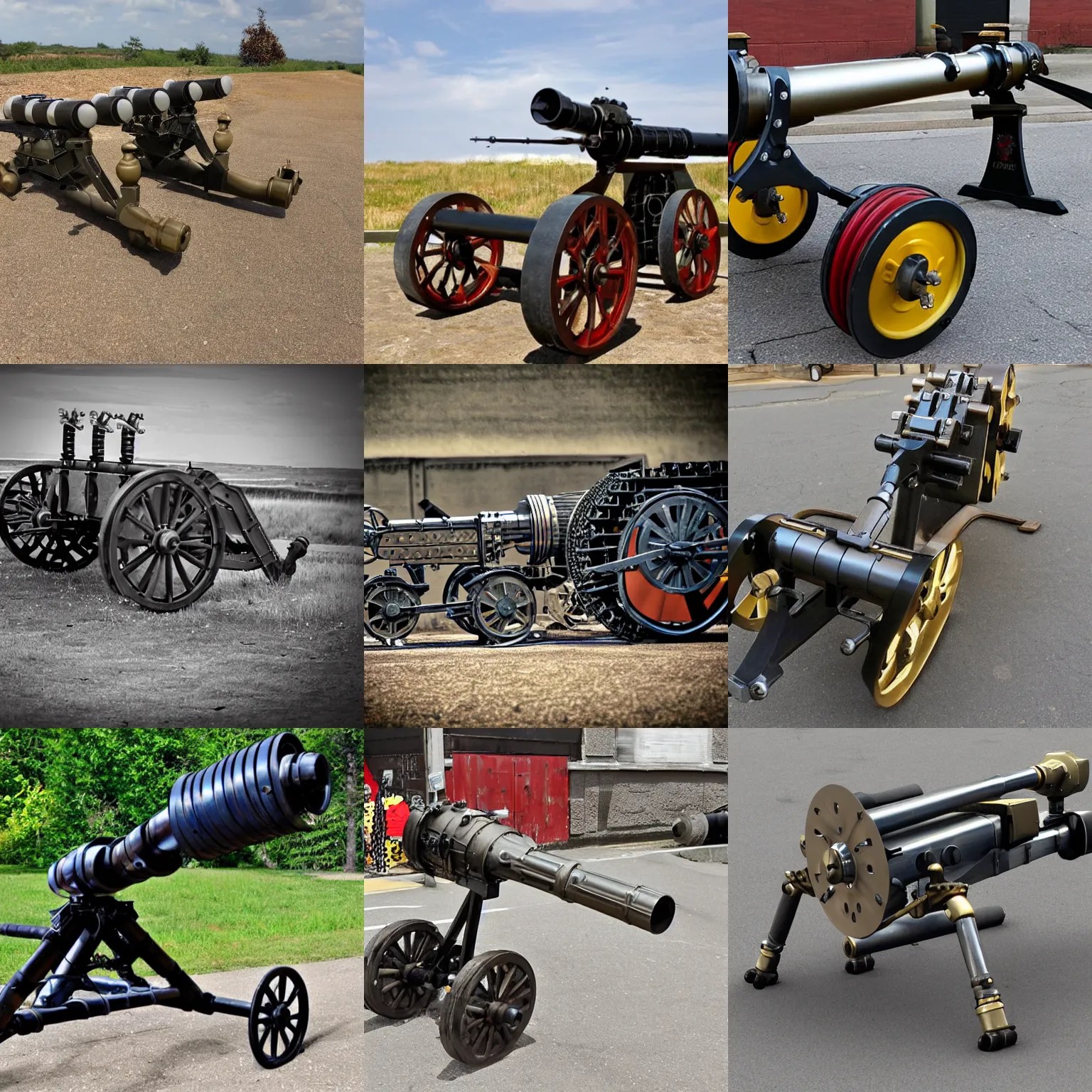 gatling gun Stable Diffusion OpenArt