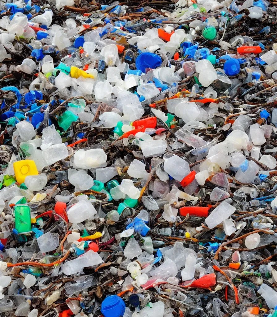 melting plastic junk Stable Diffusion OpenArt