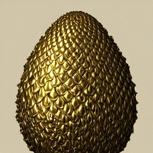 an elaborate dragon egg emerging from the blossom of a Stable Diffusion
