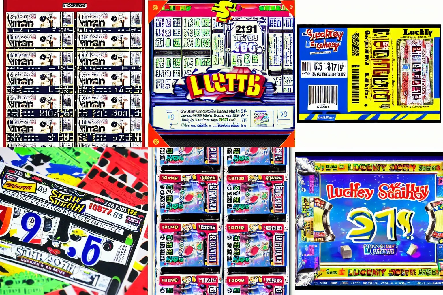 lottery scratch ticket Stable Diffusion OpenArt