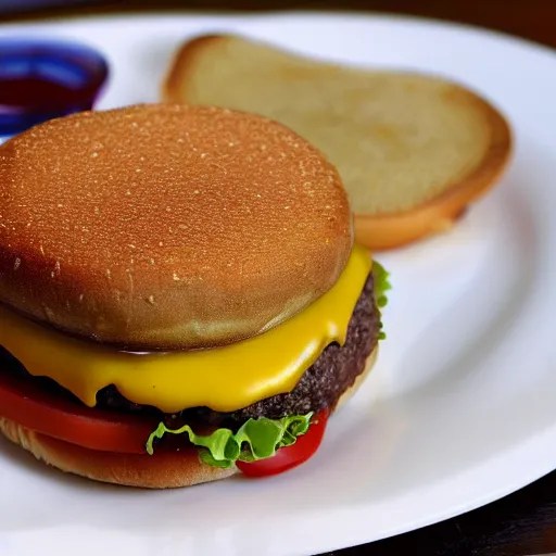 cheeseburger with no cheese Stable Diffusion OpenArt
