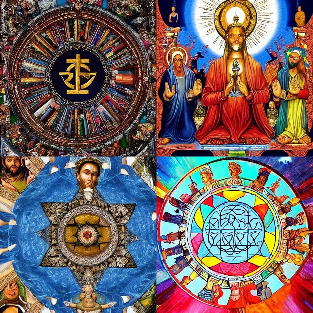 all religions combined Stable Diffusion OpenArt