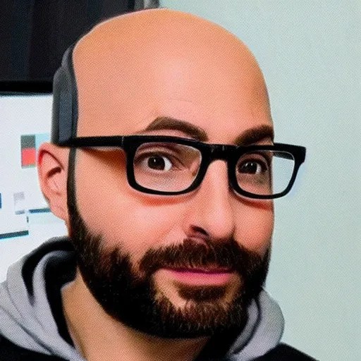 vsauce doing a pro gamer move Stable Diffusion