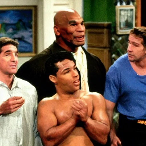 mike tyson in friends Stable Diffusion OpenArt